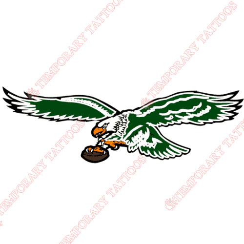 Philadelphia Eagles Customize Temporary Tattoos Stickers NO.675